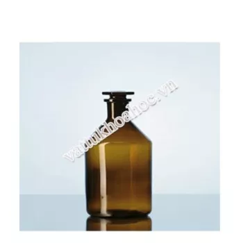 Chai cổ mài miệng hẹp nắp thủy tinh đầu bằng thủy tinh soda lime DURAN