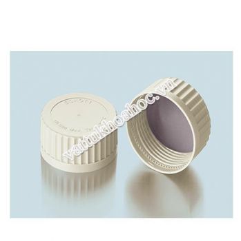 Nắp vặn trắng chai trung tính GLS 80 có đĩa đệm PSU DURAN