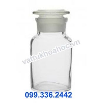 Chai trắng miệng rộng