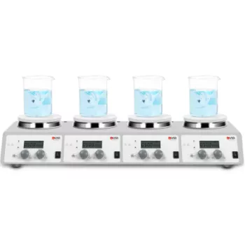Máy khuấy từ gia nhiệt hiện số 4 vị trí