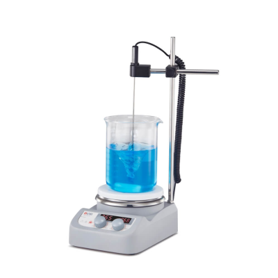 Máy khuấy từ gia nhiệt màn LED, 3 lít, 280oC