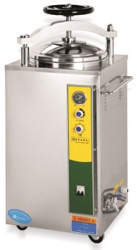 Nồi hấp tiệt trùng 75 lít (loại cơ, nắp kiểu vô lăng)