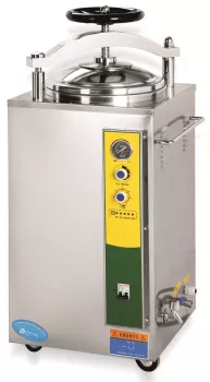 Nồi hấp tiệt trùng 100 lít (loại cơ, nắp kiểu vô lăng)