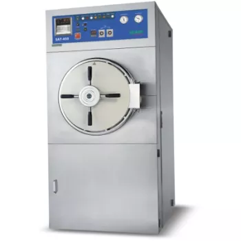 Nồi hấp tiệt trùng tự động nằm ngang 350 lít, điều khiển áp suất, nhiệt độ, thời gian, thêm nước tự động, sấy chân không