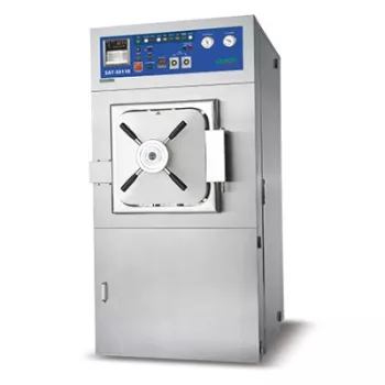 Nồi hấp tiệt trùng tự động nằm ngang 143 lít, sấy chân không, bơm nước tự động