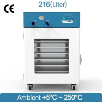 Tủ sấy chân không 250oC, 216 lít