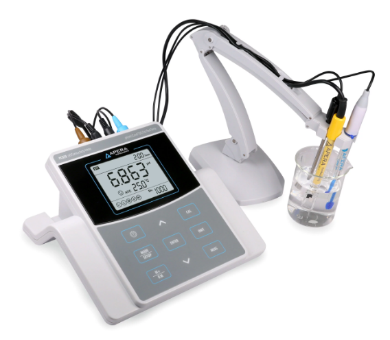 Máy đo đa chỉ tiêu để bàn Apera PC-820 (pH/độ dẫn/độ mặn/TDS, thang đo cao)