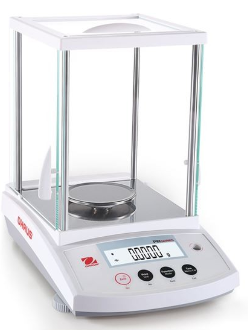 Cân phân tích 3 số Ohaus PR423/E (420g, chuẩn ngoại)