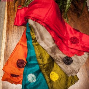 Khăn Lụa Tơ Tằm Kết Hoa