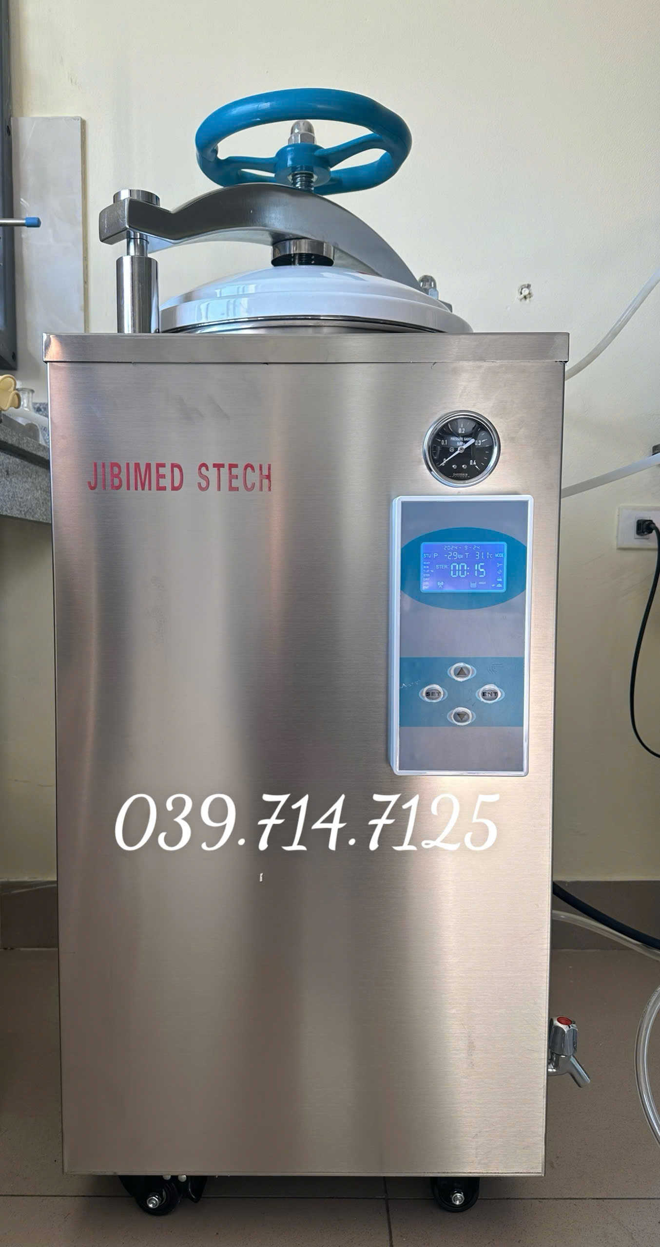 NỒI HẤP TIỆT TRÙNG 100 LÍT TỰ ĐỘNG  JIBIMED LS-100LD