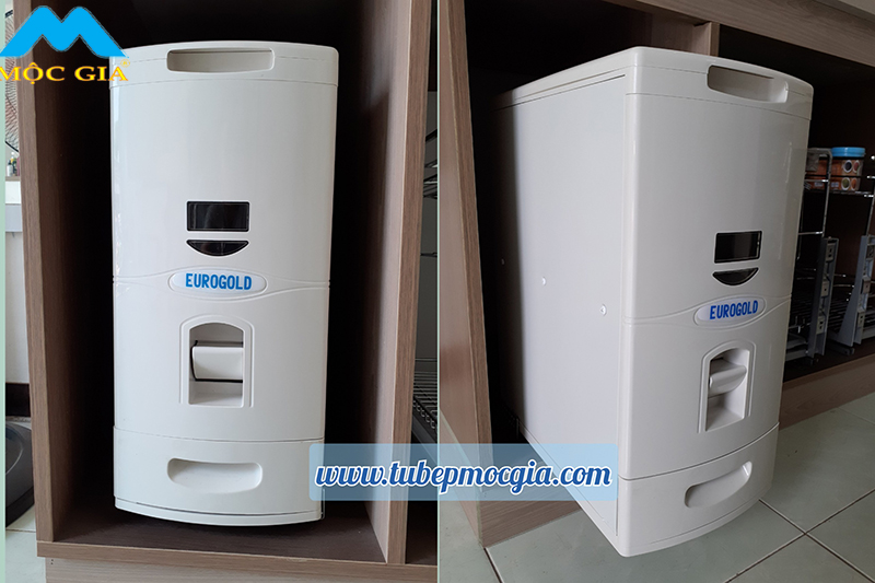 thùng gạo âm tủ 300