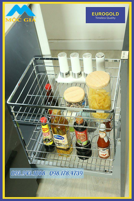 kệ gia vị âm tủ 400