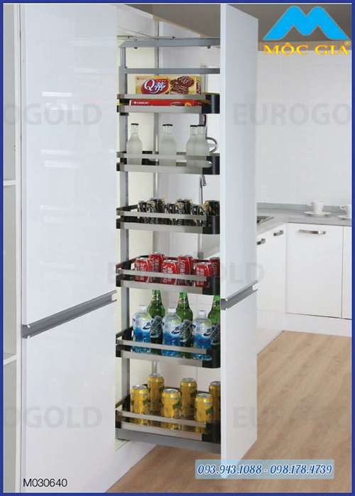 Kệ tủ kho 6 tầng inox