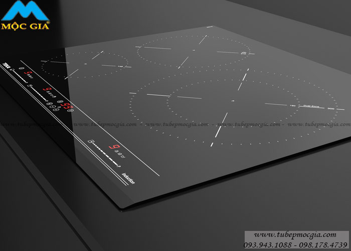 Bếp điện từ Teka với 3 vùng nấu hiện đại