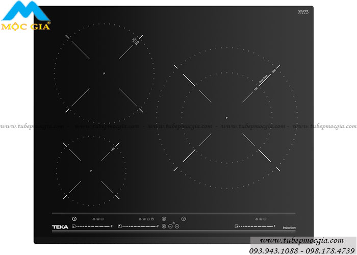 Bề mặt Bếp điện từ Teka IZ 6320 gam màu đen hiện đ