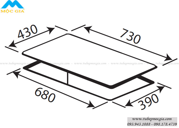 Những đặc trưng cơ bảng thiết bị nhà bếp KAFF - Bếp từ KAFF KF FL666II