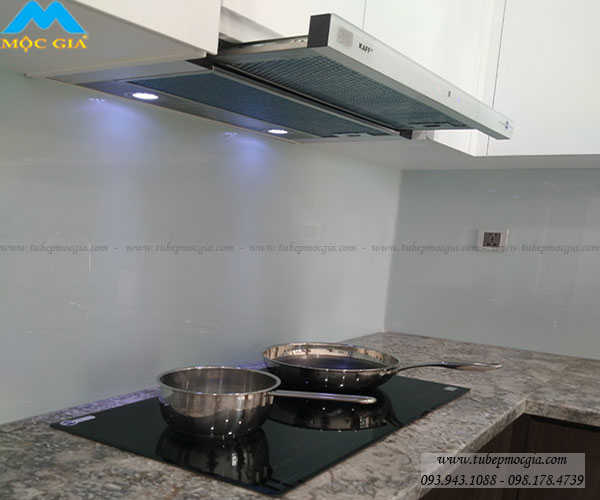 Combo máy hút mùi và bếp từ Kaff