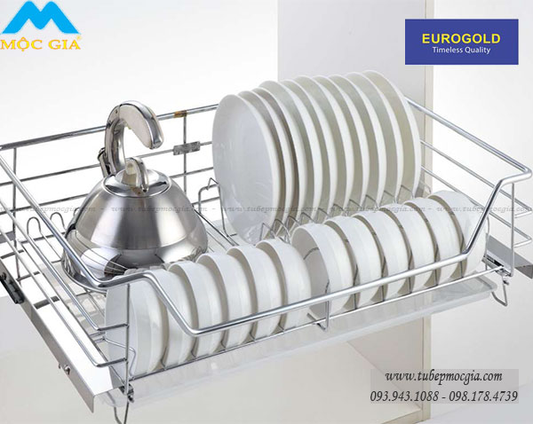 Kệ chén dĩa tủ bếp dưới Eurogold EG6260