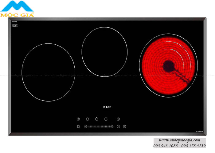 Bếp Điện Từ KAFF KF-IC5801SB với 3 vùng nấu sang trọng