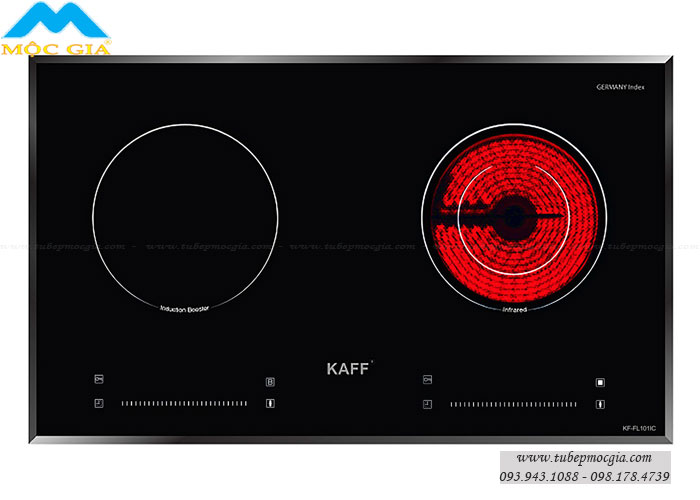 Bếp Đôi Hồng Ngoại Kaff KF-FL101IC made in Malaysia