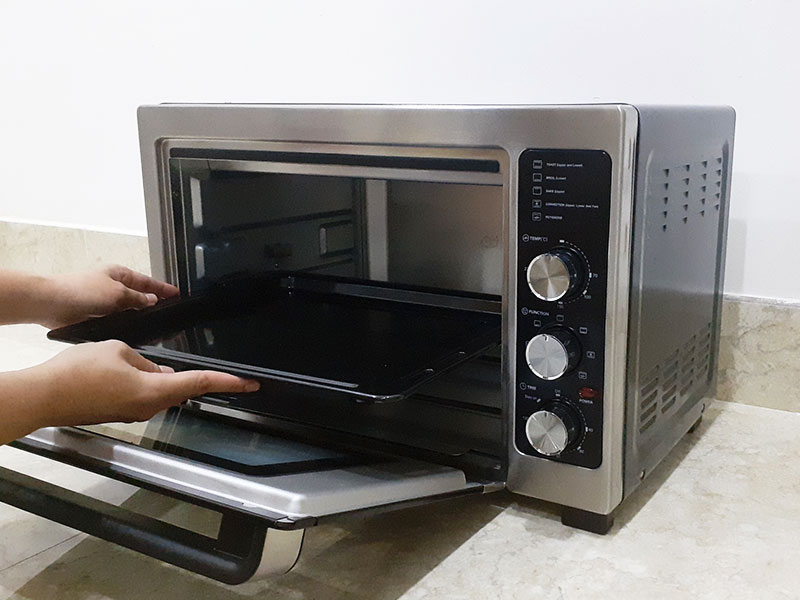 Kích thước lò nướng Hafele HO-F38A (37L) 538.01.210 vừa đủ cho gia đình nhỏ