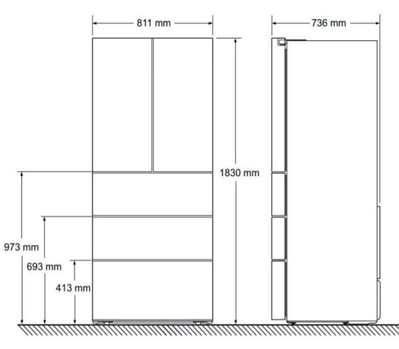 Tủ Lạnh Bosch Pháp HMH.KFN86AA76J Series 6