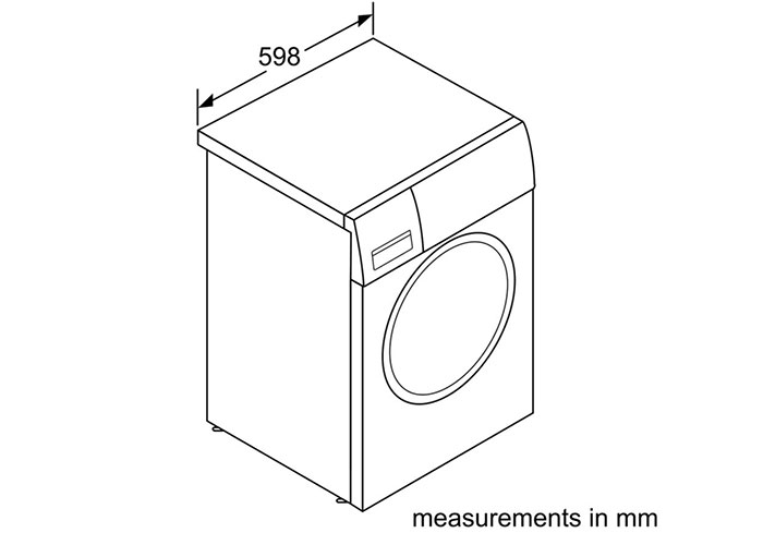 Thông số kỹ thuật Máy Giặt Bosch HMH.WAT286H8SG 8KG