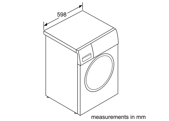 Máy Giặt Bosch 9kg HMH.WAT28482SG Series 6