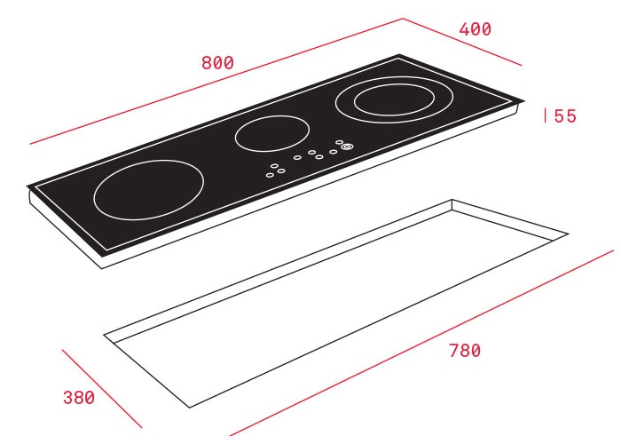 Thông số kỹ thuật Bếp Từ Teka IZ 8320 HS