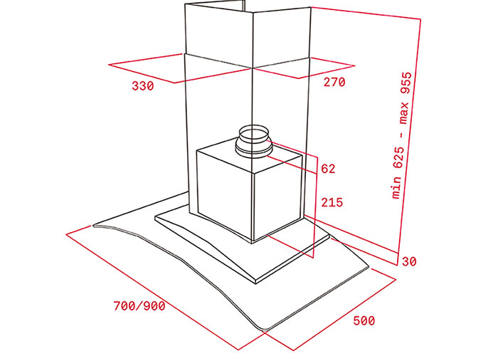 Thông sỗ kỹ thuật Máy hút khử mùi Teka NC 780