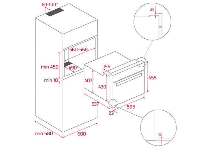 Lò Nướng Hấp Kết Hợp Teka HLC 847 SC