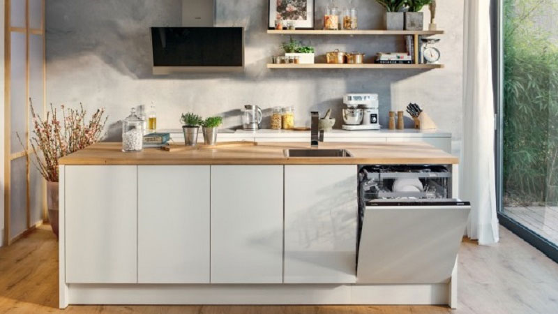  mua máy rửa chén Hafele âm tủ toàn phần cho gian bếp gọn gàng