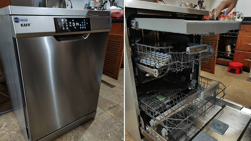 Chọn mua máy rửa chén Kaff độc lập chính hãng tại Kho Mộc Gia Sài Gòn