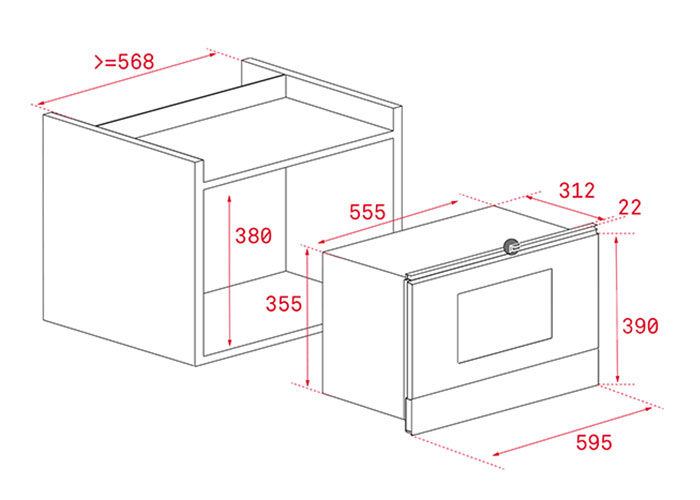 Thông số kỹ thuật Lò Vi Sóng Kết Hợp Nướng Teka ML 8220 BIS