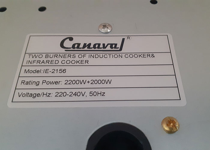 Bếp điện từ Canaval IE-2156