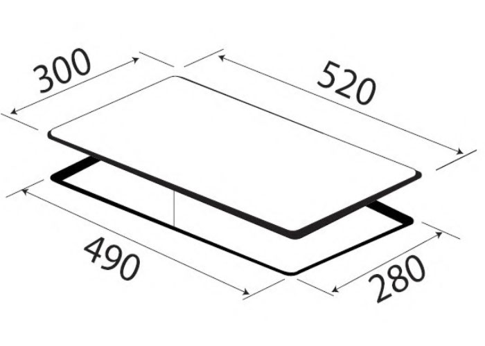 thông số kỹ thuật lắp đặt Bếp Điện Từ Kaff KF-SM200II