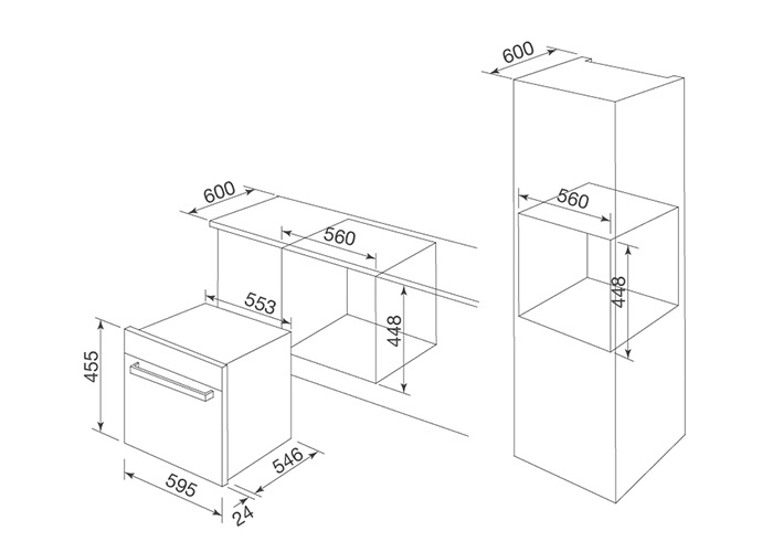 Lò vi sóng âm tủ Malloca MW-40 CP