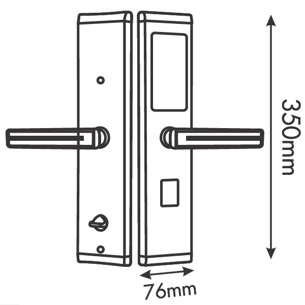 Thông số kỹ thuật Khóa Cửa Vân Tay Kassler KL-667 Copper