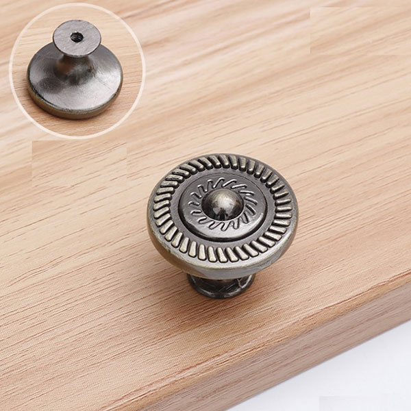 Tay nắm cửa tủ cổ điển màu đồng độc đáo