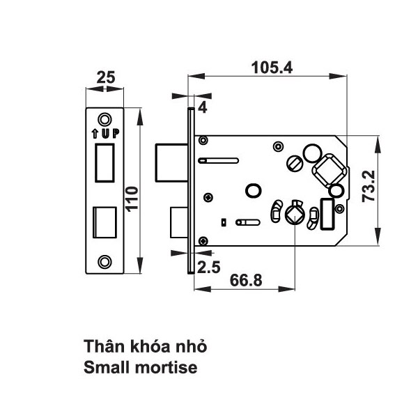  Thông số kỹ thuật Khóa Điện Tử Hafele EL7500-TC 912.05.728 Gold