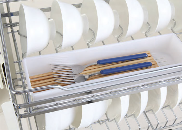 Kệ chén dĩa di động tủ trên EVI160 