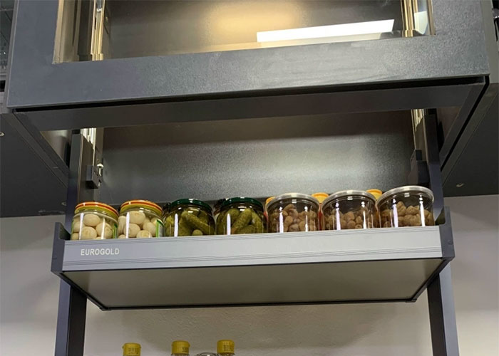 Thông số kỹ thuật Khay Gia Vị Nâng Hạ Điện Eurogold EMS