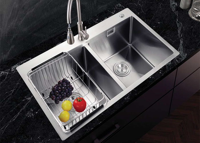 Thiết kế sang trọng và tinh tế Chậu rửa bát inox 304 Eurogold EUS47848