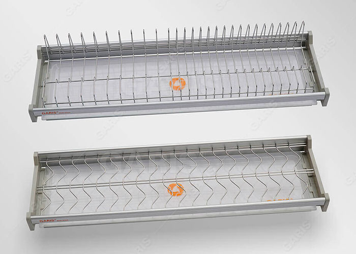 2 tầng tách biệt kệ chén cố định Garis GB04C