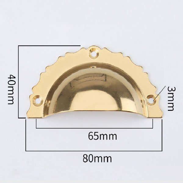 Tay Nắm Cửa Tủ Bằng Đồng FD329DC mạ vàng sang trọng