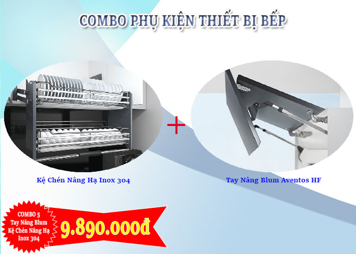  Combo Phụ Kiện Bếp - Combo 5 Sang Trọng Đẳng Cấp