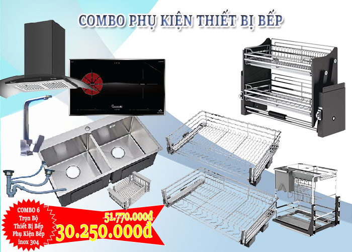 Combo Phụ Kiện Thiết Bị Bếp - Combo 6