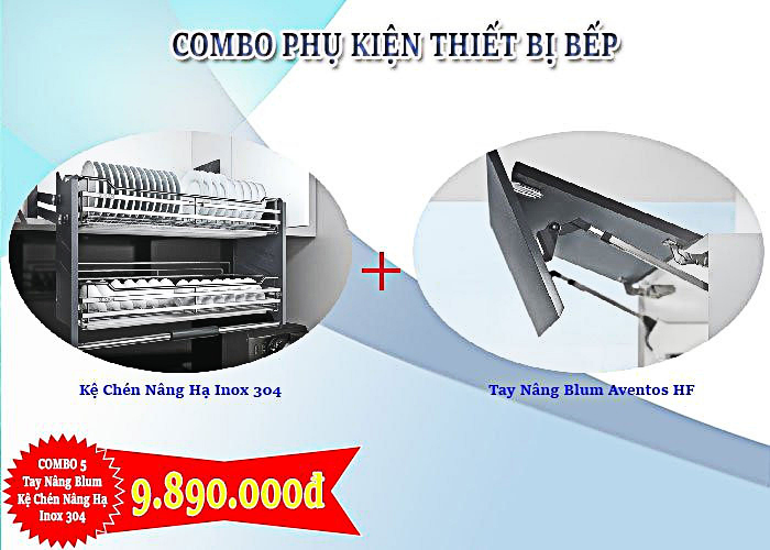 TOP 10 BỘ COMBO PHỤ KIỆN THIẾT BỊ BẾP GIÁ RẺ