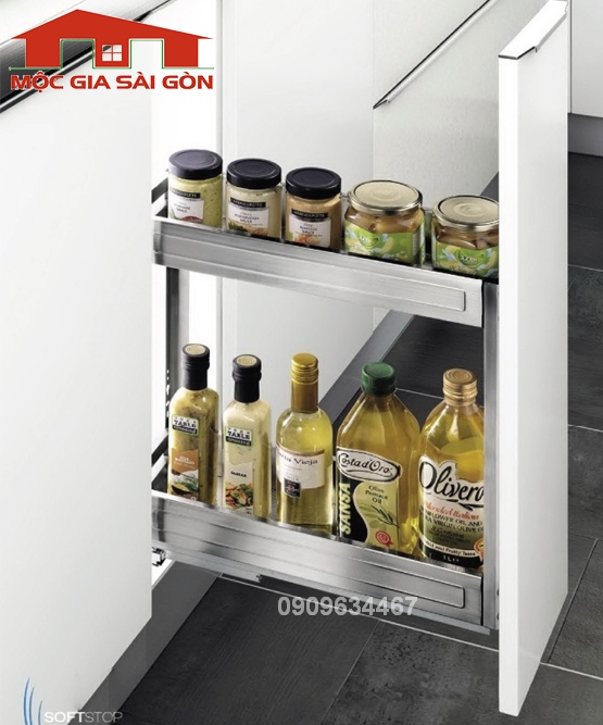 Kệ gia vị Higold inox 201 -  306001