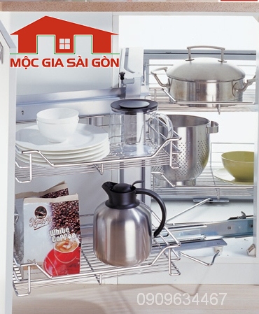 Kệ góc inox wellmax - SPTJ017GA